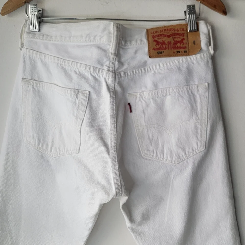 Levi's Straight Jeans in White